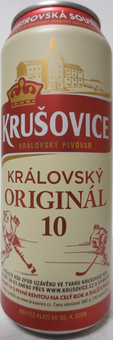 KRUŠOVICE KRÁLOVSKÝ ORIGINÁL 10 (50cl) (B/O)