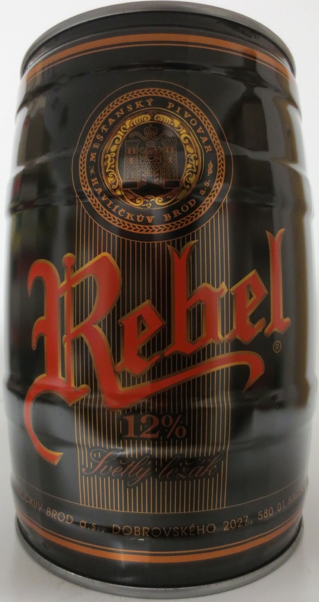 Rebel 12% Světlý ležák (5L) č.1 