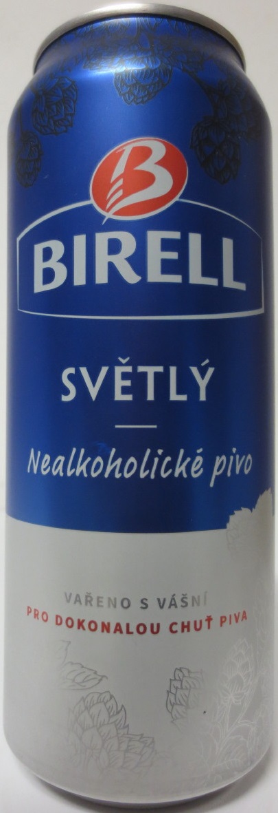 BIRELL SVĚTLÝ Nealkoholické pivo (50cl) (B/O) č.1
