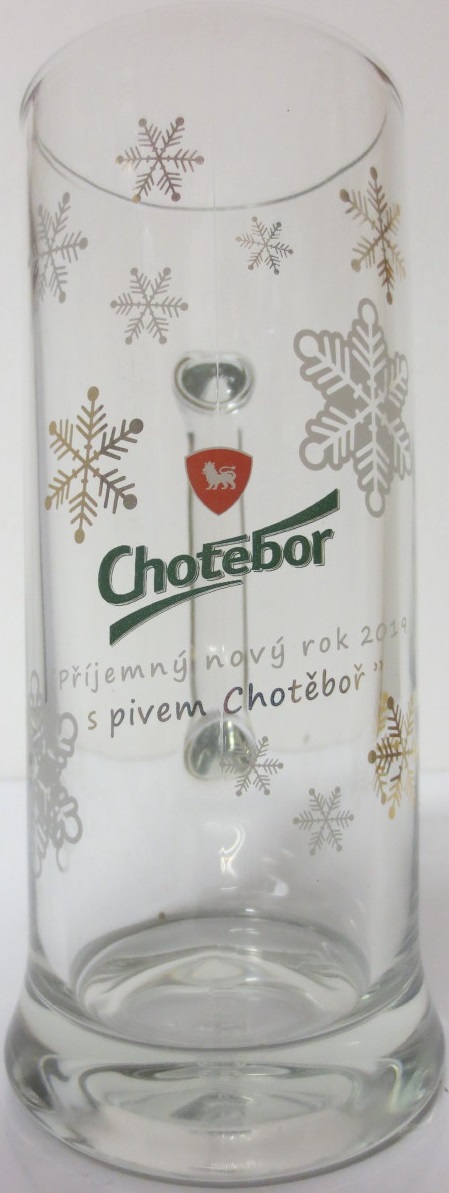 Chotěboř Příjemný nový rok 2019 s pivem Chotěboř (0,5L) 