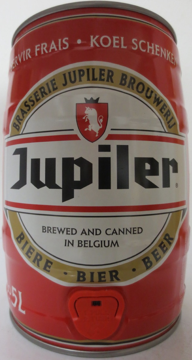 Jupiler BREWED AND CANNED IN BELGIUM (5L) Nr.3