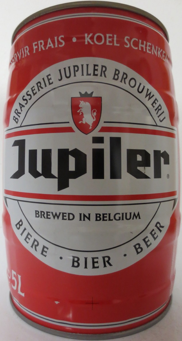 Jupiler BREWED IN BELGIUM (5L) Nr.1
