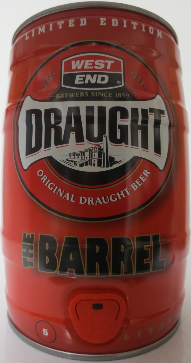 WEST END DRAUGHT THE BARREL LIMITED EDITION (5L) Nr.1 