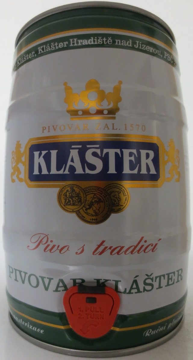 KLÁŠTER Pivo s tradicí (5L) č.1
