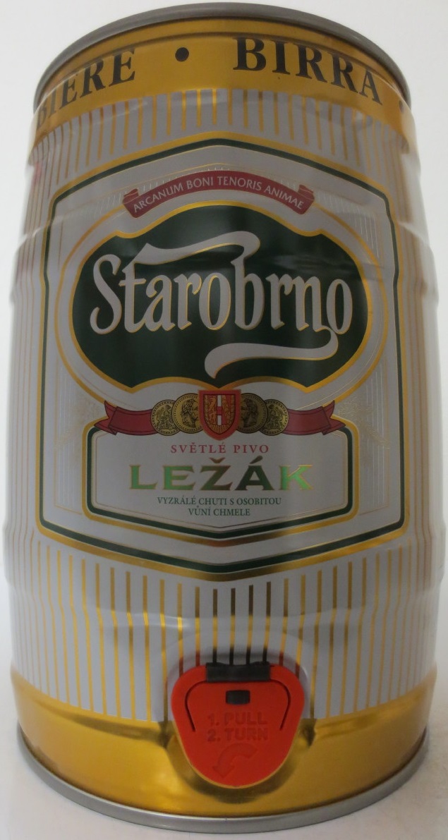 Starobrno SVĚTLÉ PIVO LEŽÁK VYZRÁLÉ CHUTI S OSOBITOU VŮNÍ CHMELE (5L) č.2