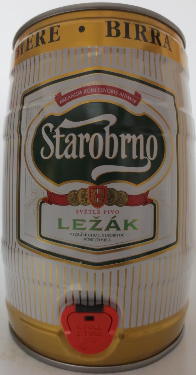 Starobrno SVĚTLÉ PIVO LEŽÁK VYZRÁLÉ CHUTI S OSOBITOU VŮNÍ CHMELE (5L) č.4 