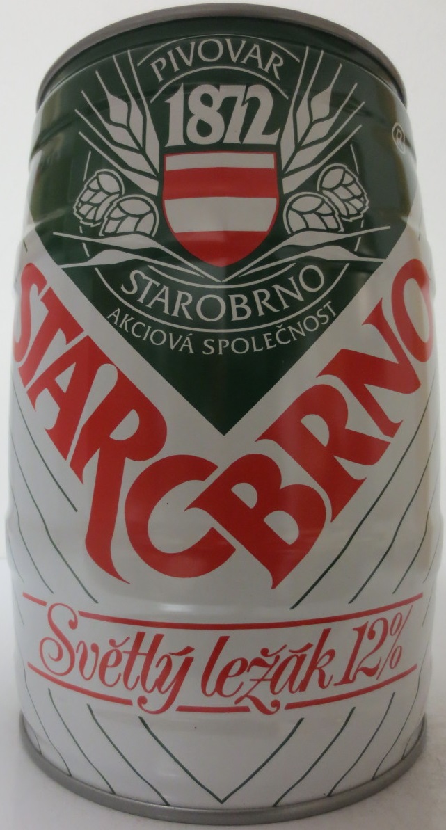 STAROBRNO Světlý ležák 12% (5L) č.2