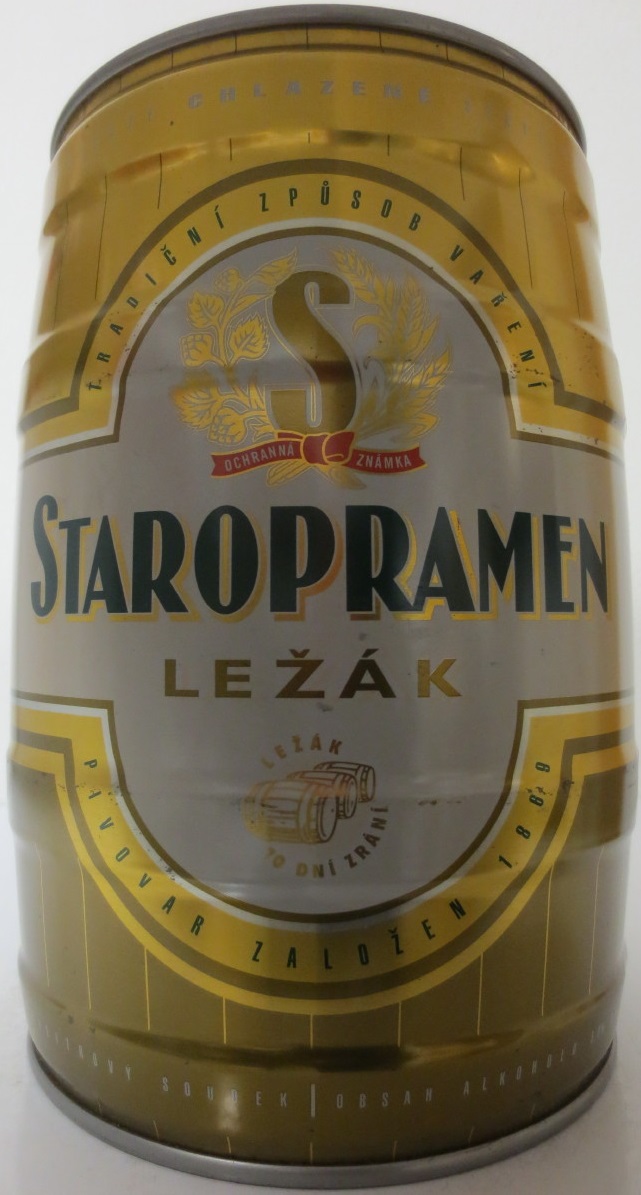 STAROPRAMEN LEŽÁK LEŽÁK 70 DNÍ ZRÁNÍ č.