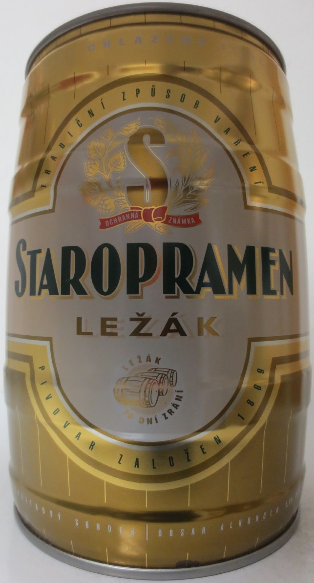 STAROPRAMEN LEŽÁK LEŽÁK 70 DNÍ ZRÁNÍ č.