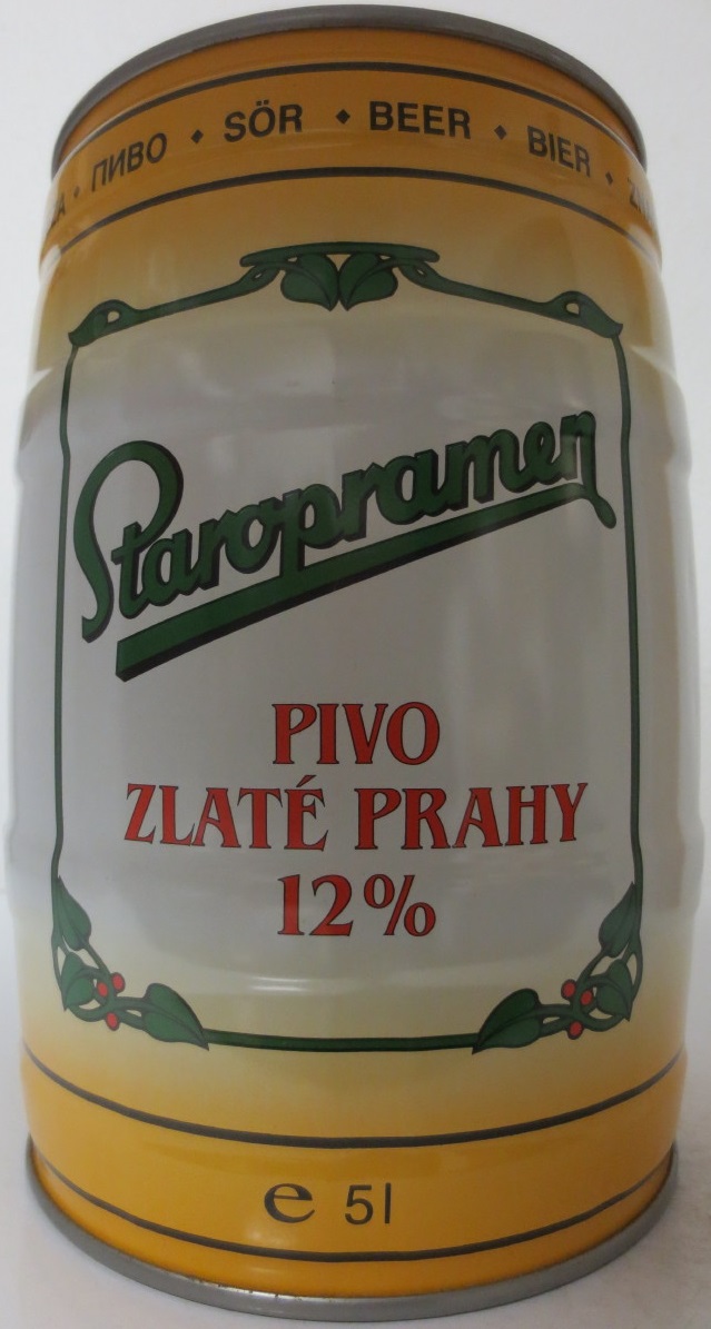 Staropramen PIVO ZLATÉ PRAHY 12% 