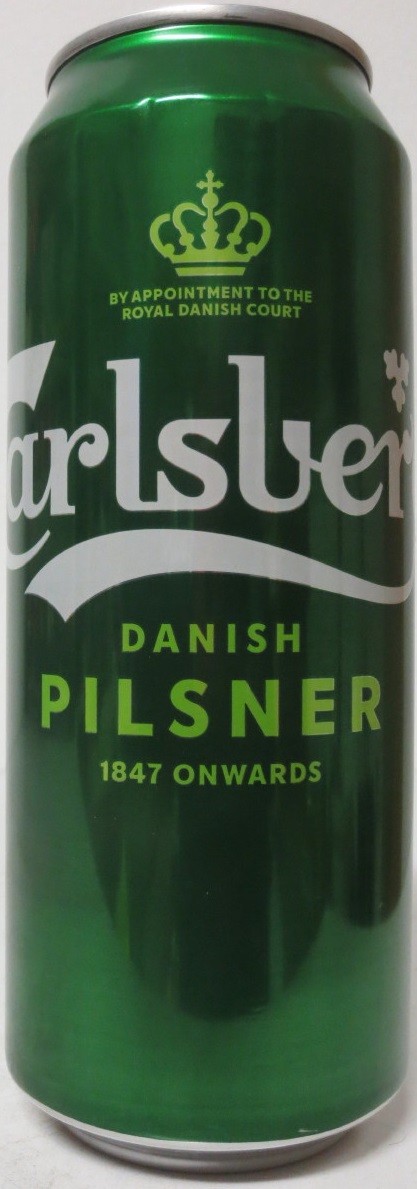 Carlsberg DANISH PILSNER 1874 ONWARDS (50cl) (B/O)