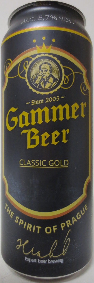 Gammer Beer CLASSIC GOLD (50cl)