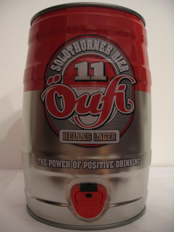 SOLOTHURNER BIER 11 Öufi HELLES LAGER