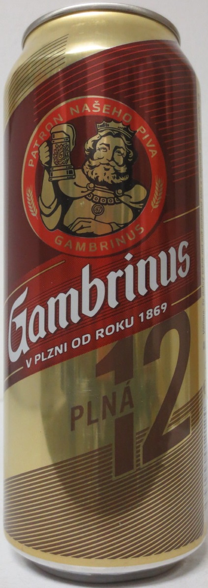 Gambrinus PLNÁ 12 (SK) (50cl) (B/O) č.1