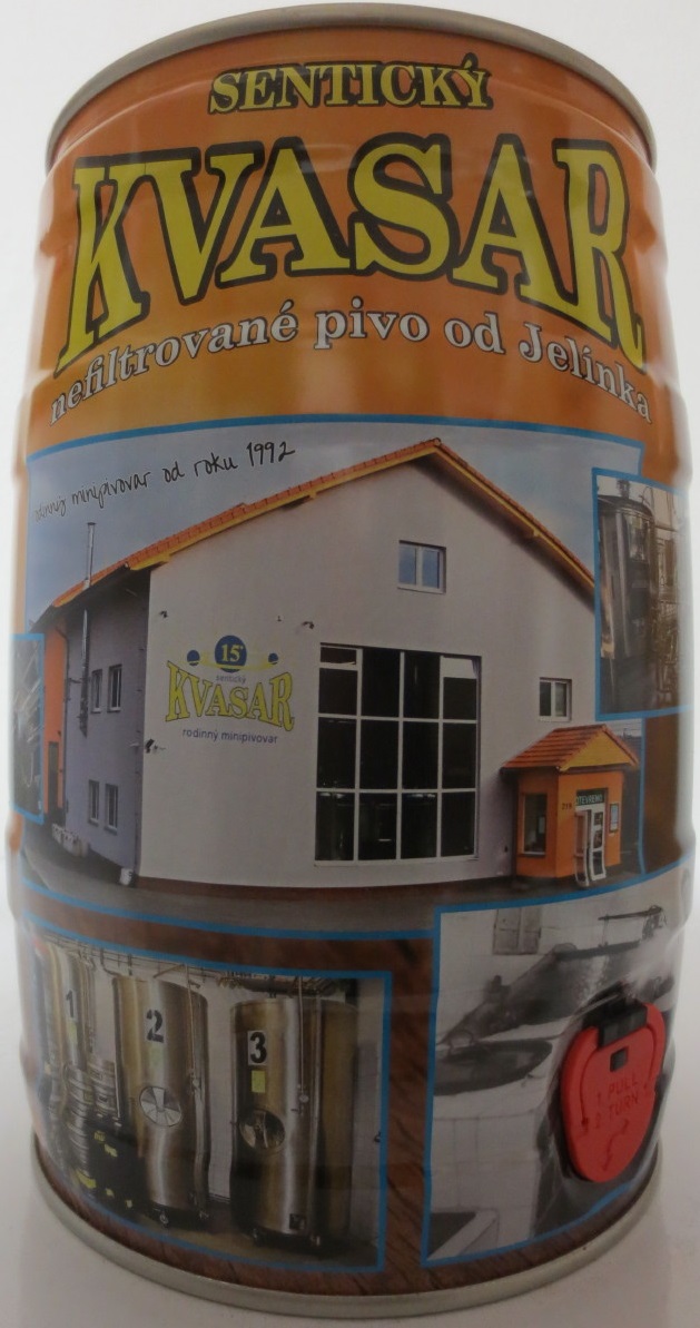 SENTICKÝ KVASAR nefiltrované pivo od Jelínka (5L) č.2
