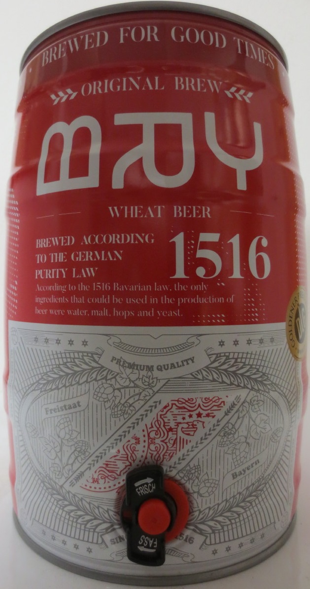 MRY WHEAT BEER 1516 (5L) Nr.1