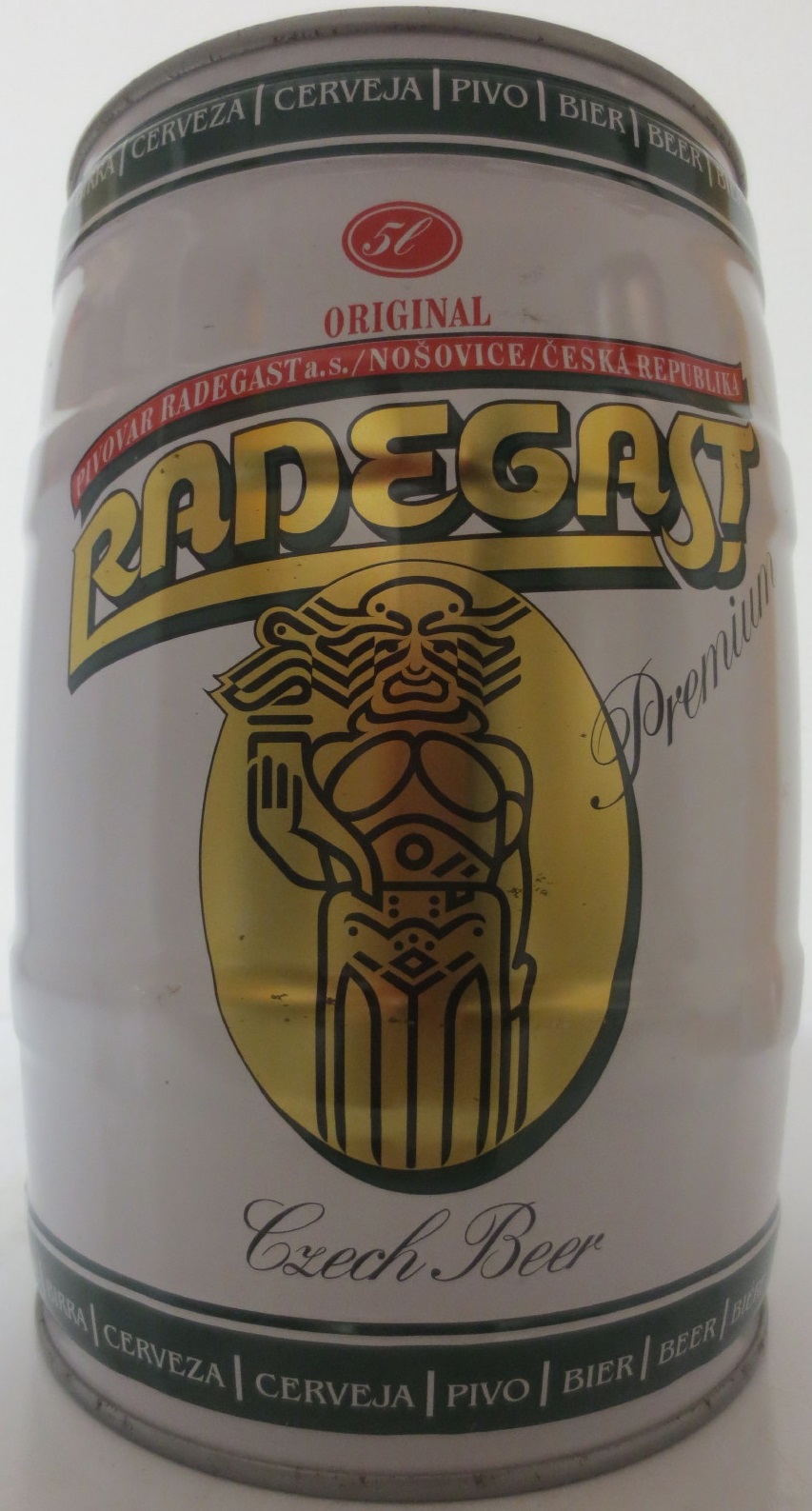 RADEGAST Premium Czech Beer (5L) č.1 