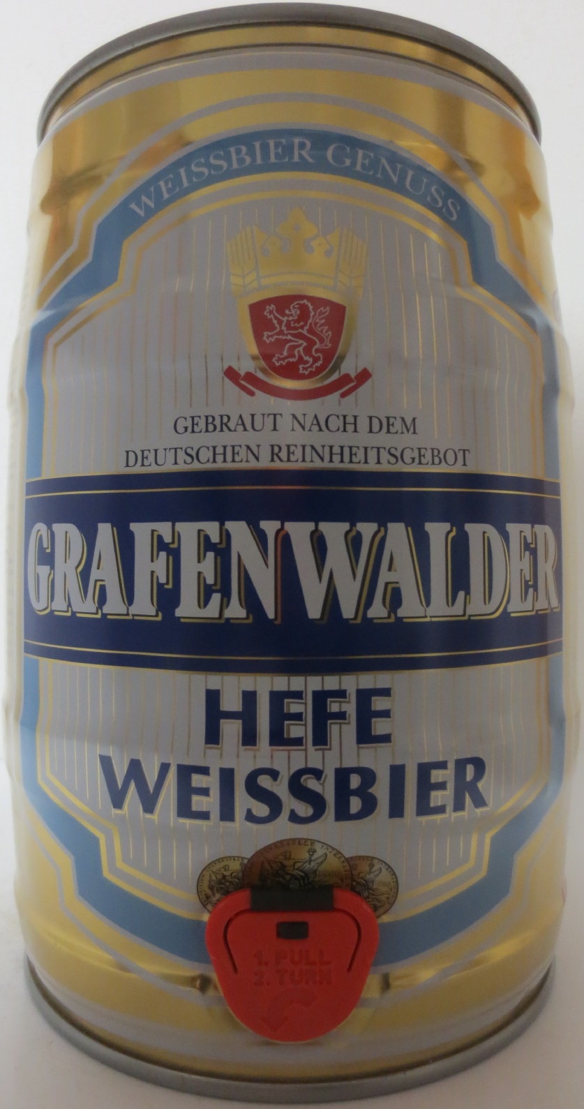GRAFENWALDER HEFE WEISSBIER (5l) Nr.1 