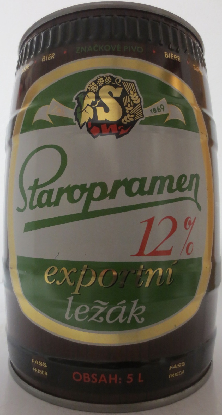 Staropramen 12% exportní ležák č.1