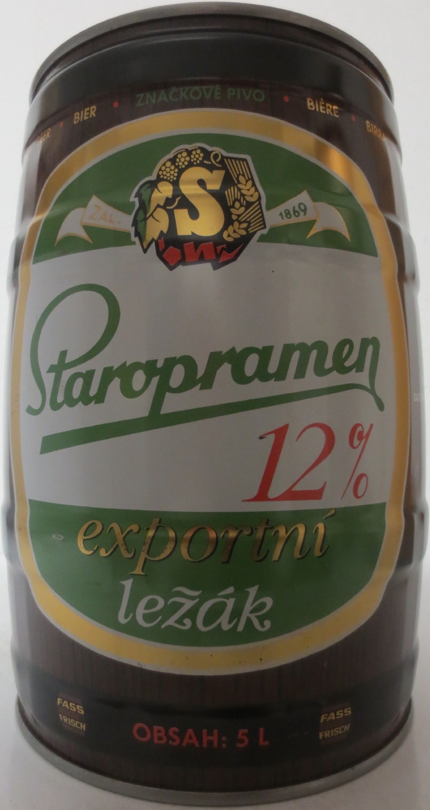 Staropramen 12% exportní ležák č.2