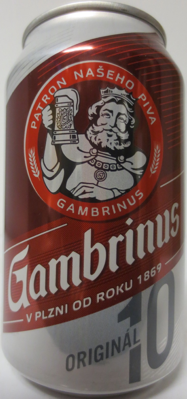 Gambrinus ORIGINÁL 10 (33cl) (B/O)