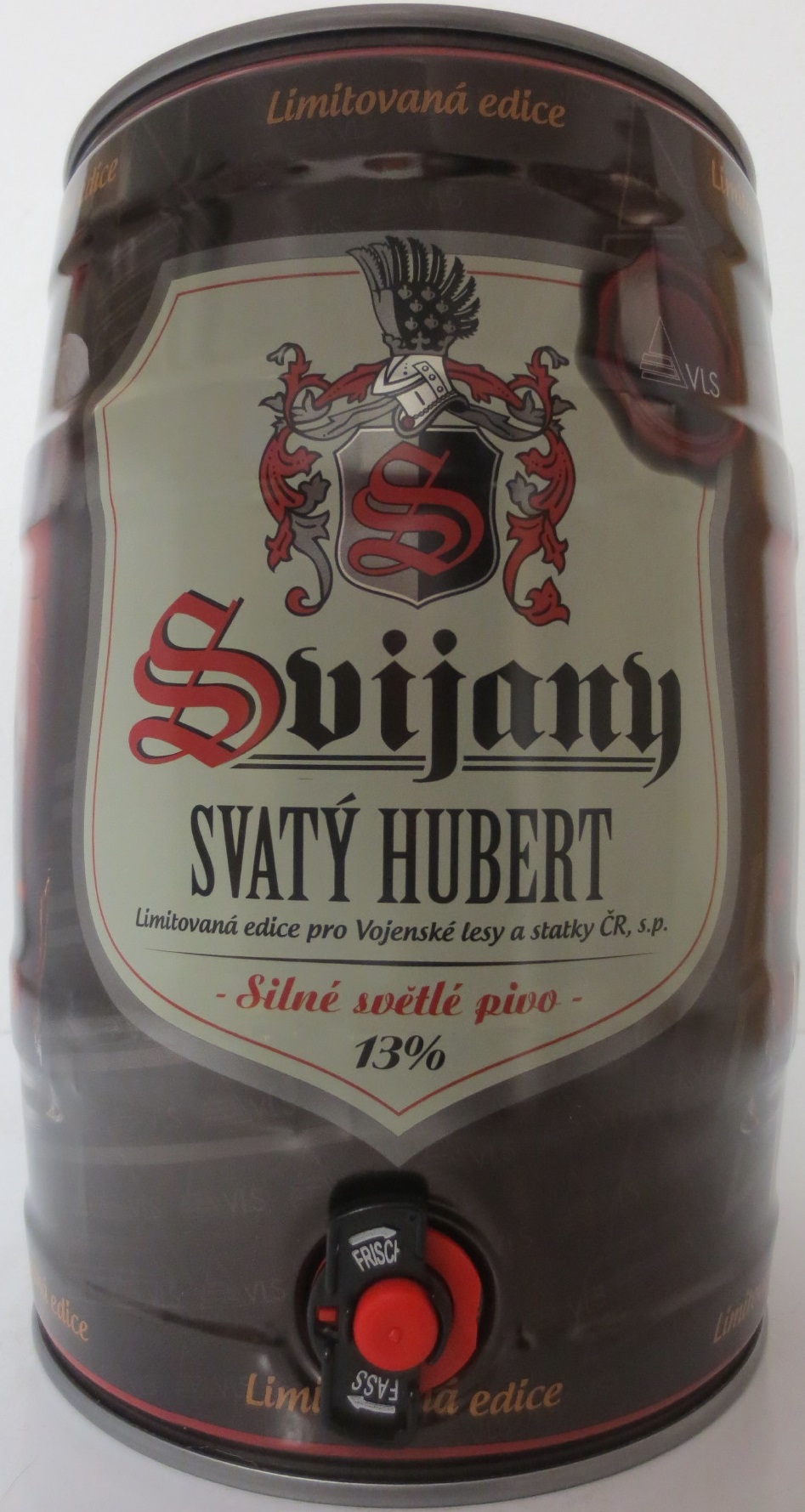 Svijany SVATÝ HUBERT Silné světlé pivo 13% 