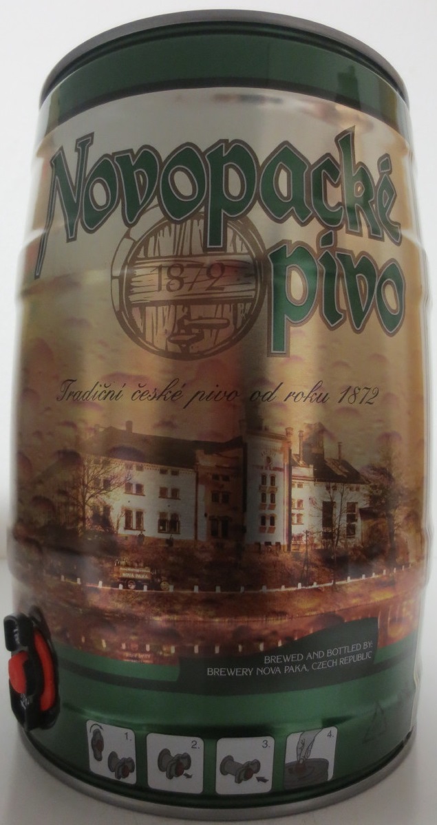 Novopacké pivo Tradiční české pivo od roku 1872 č.2