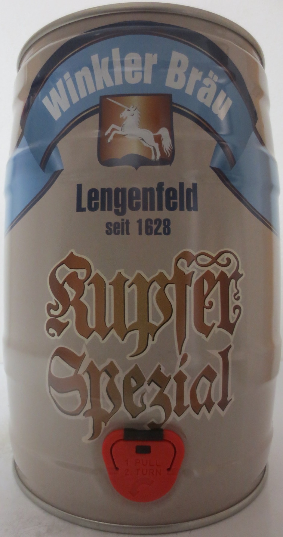 Winkler Bräu Lengenfeld seit 1828 Kupfert Spezial (5L) Nr.1