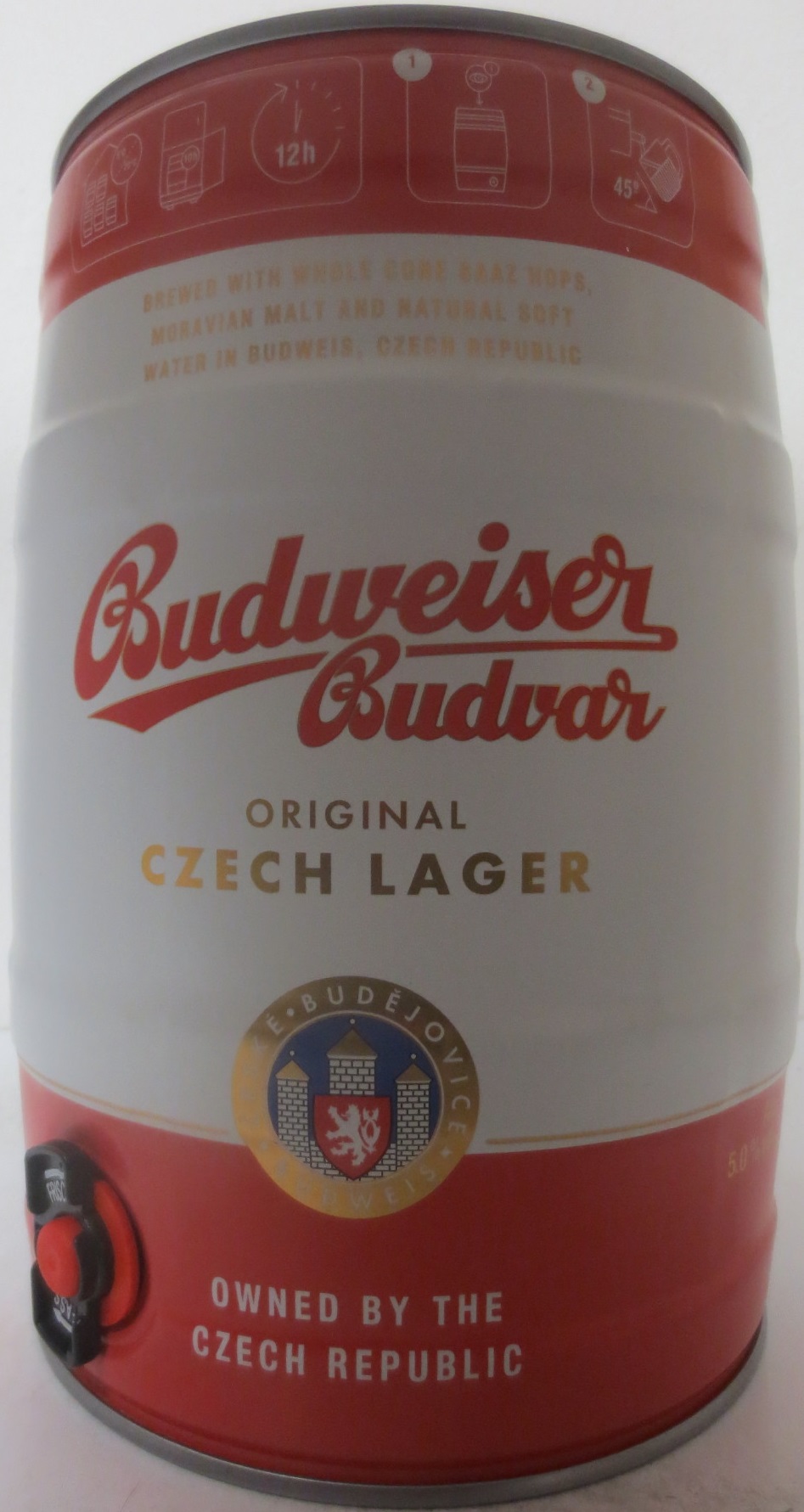 Budweiser Budvar ORIGINAL CZECH LAGER (5L) č.2