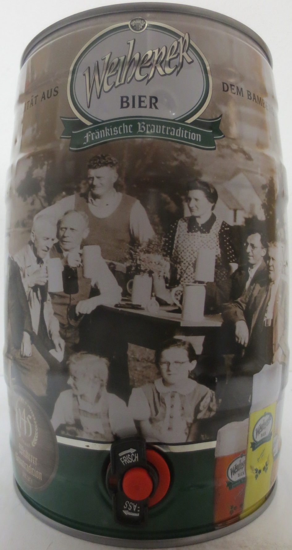 Weiherer BIER fränkische Brautradition 145 JAHRE Weiherer Brautraditiom (5L) Nr.1 
