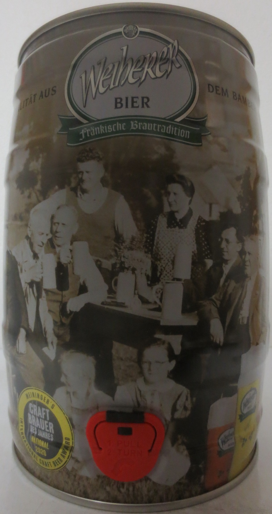 Weiherer BIER fränkische Brautradition 145 JAHRE Weiherer Brautraditiom (5L) Nr.2 