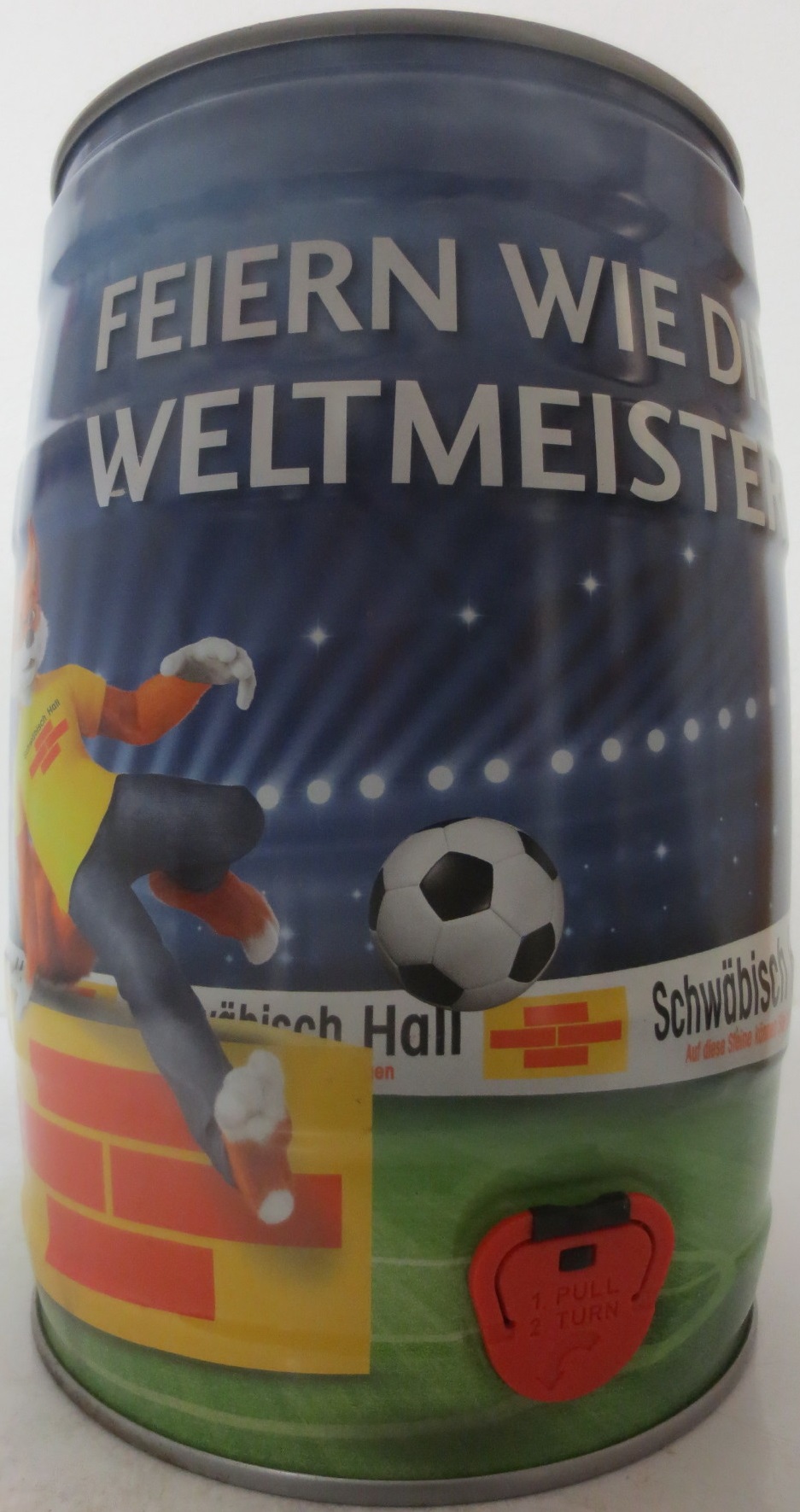 Schwäbisch Hall FEIERN WIE DIE WELTMEISTER. (5L) Nr.1  