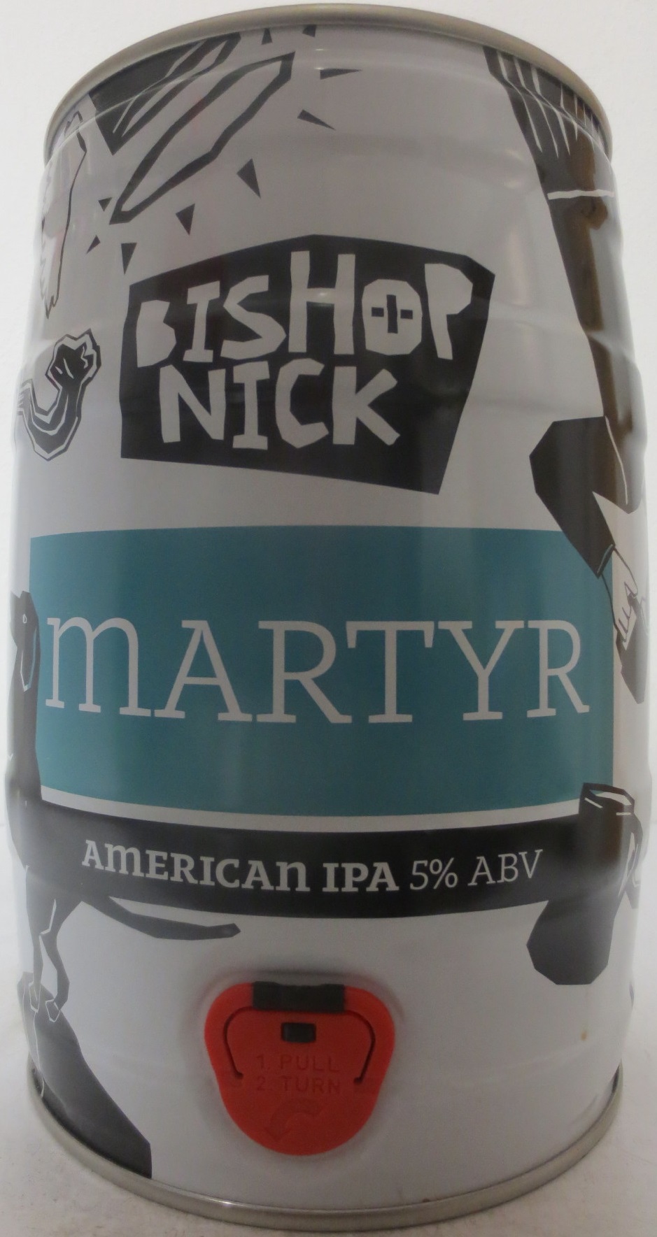 BISHOP NICK MARTYR AMERICAN IPA 5% ABV (5L) Nr.1