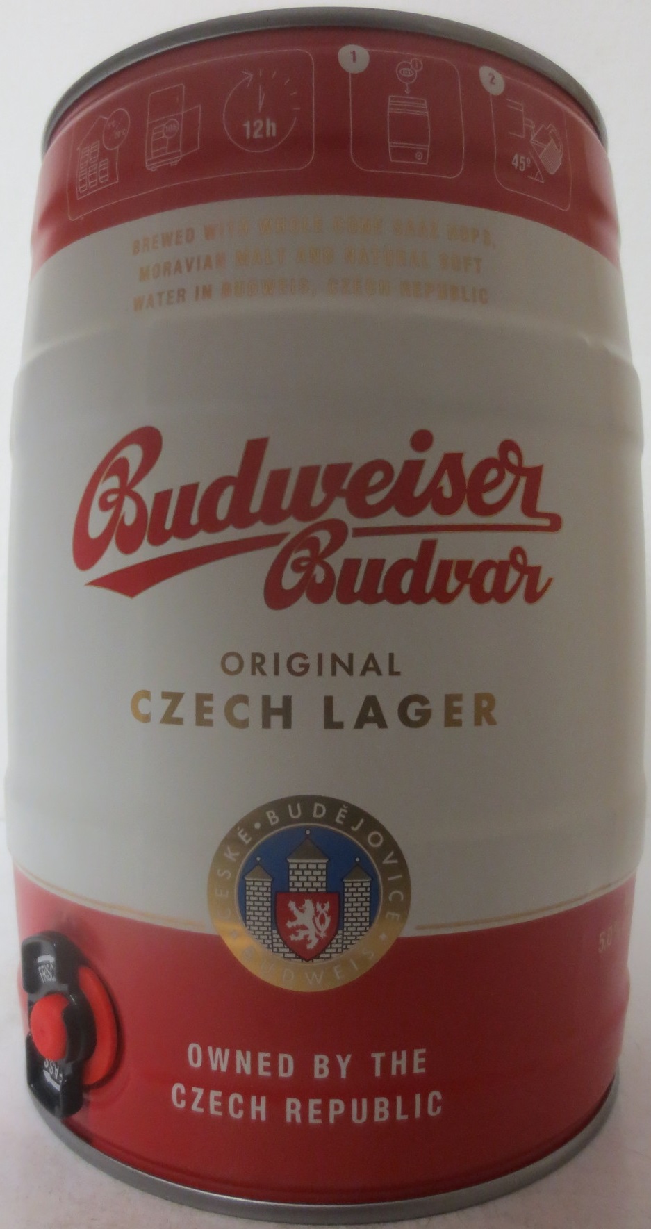 Budweiser Budvar ORIGINAL CZECH LAGER (5L) č.3