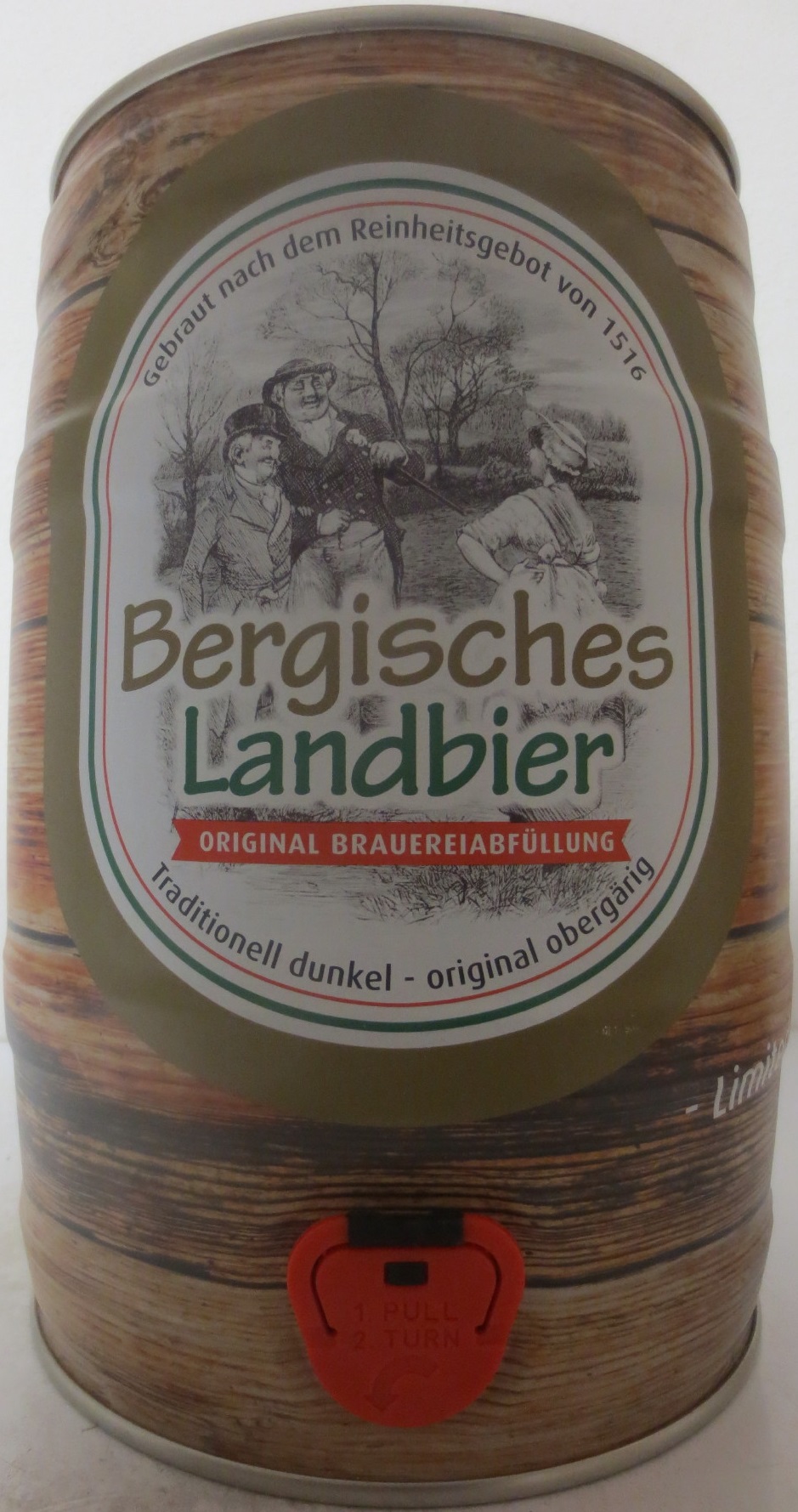 Bergisches Landbier ORIGINAL BRAUEREIABFÜLLUNG (5L) Nr.1 