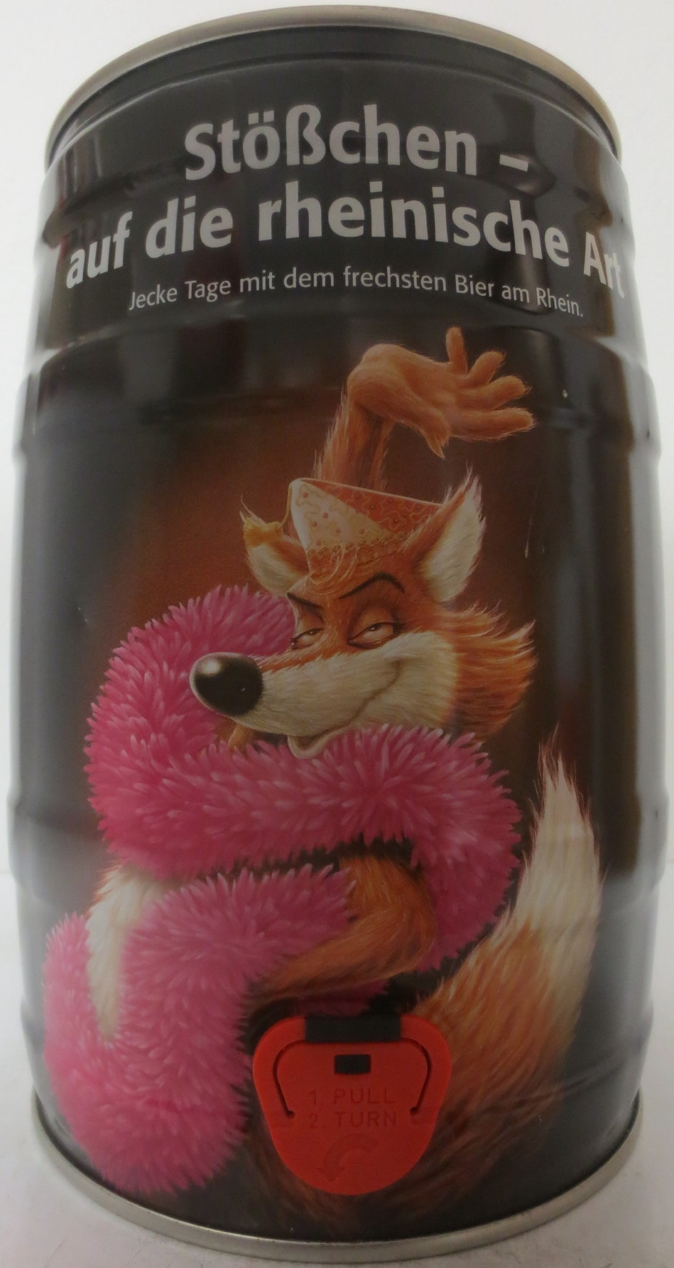 Füchschen Alt Stößchen - auf die rheinische Art Jecke Tage mit dem frechsten Bier am Rhein. (5L) Nr.1