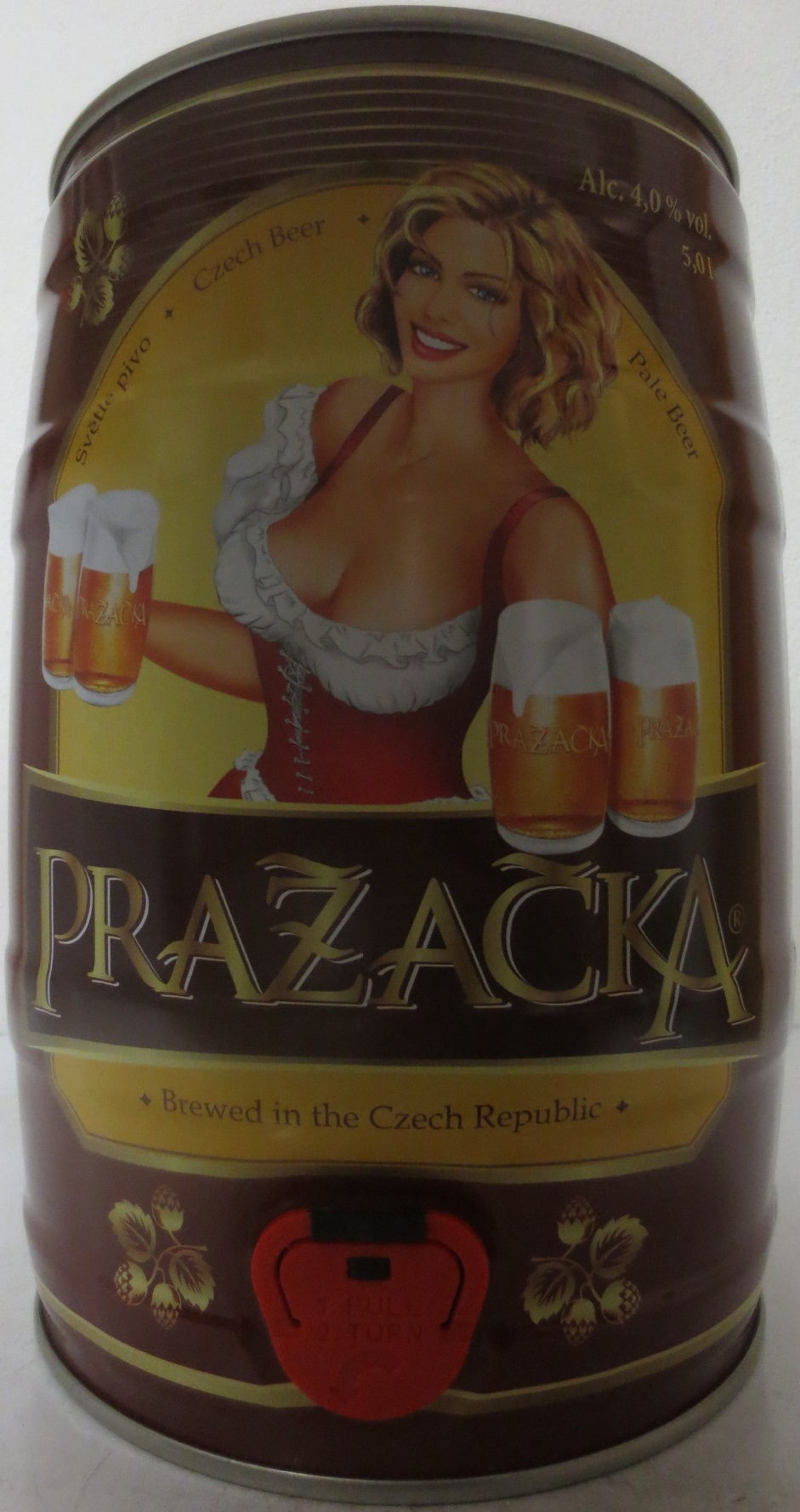 PRAŽAČKA Brewed in the Czech Republic (5L) č.2