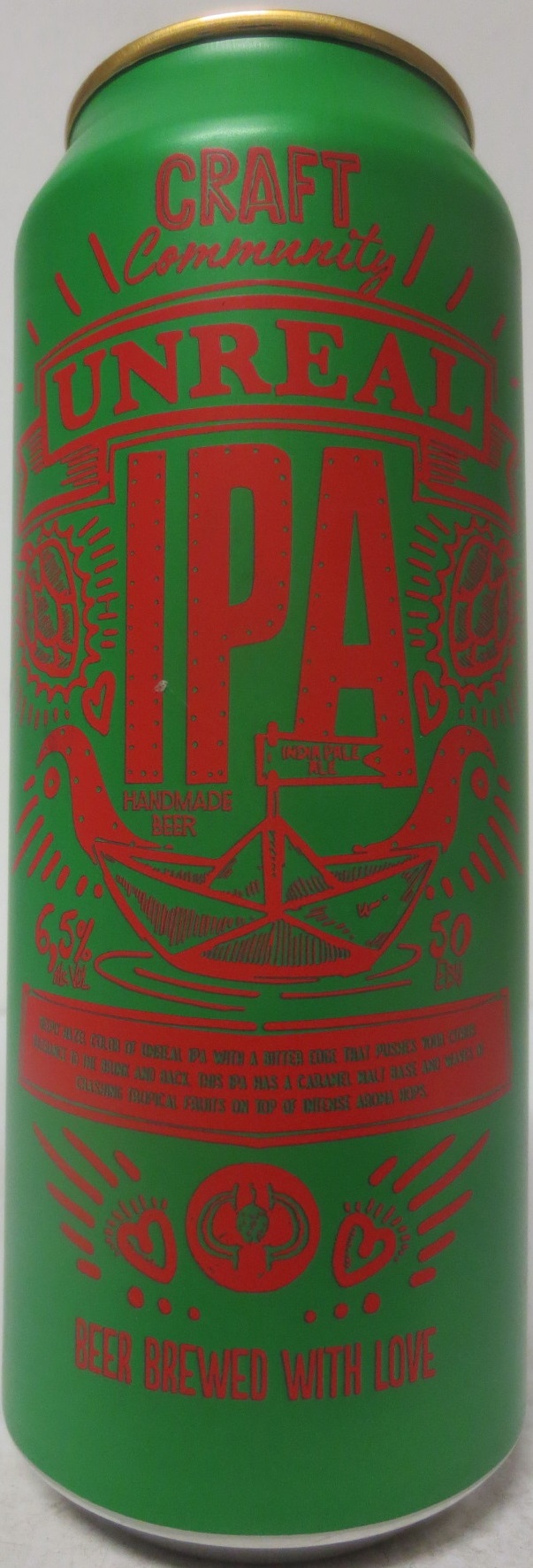 CRAFT UNREAL IPA (50cl) (B/O) 