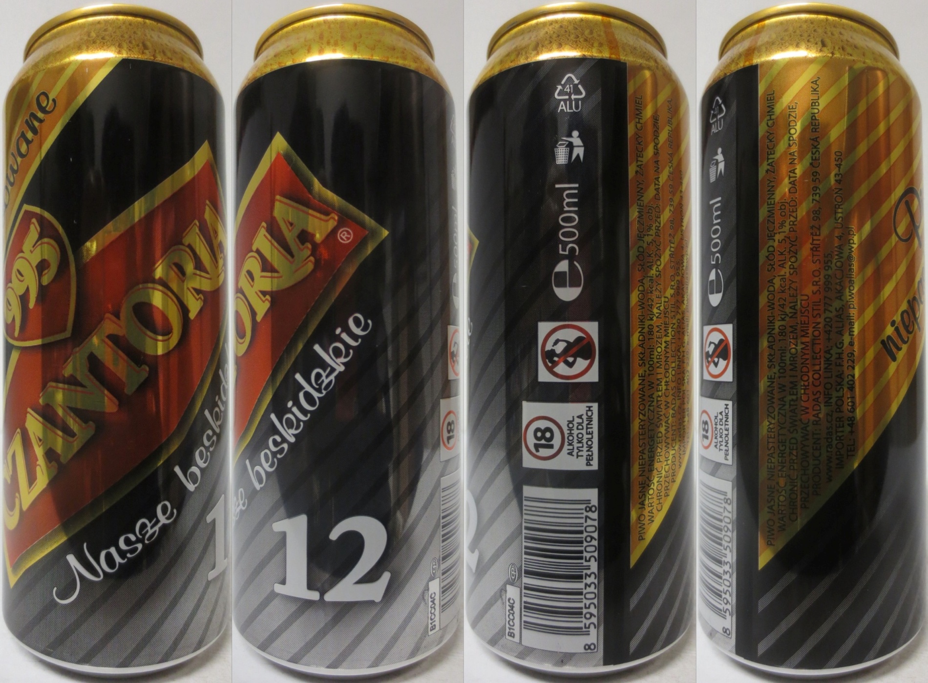 995 CZANTORIA Nasze Beskidzkie 12 (50cl) (B/O) č.1 
