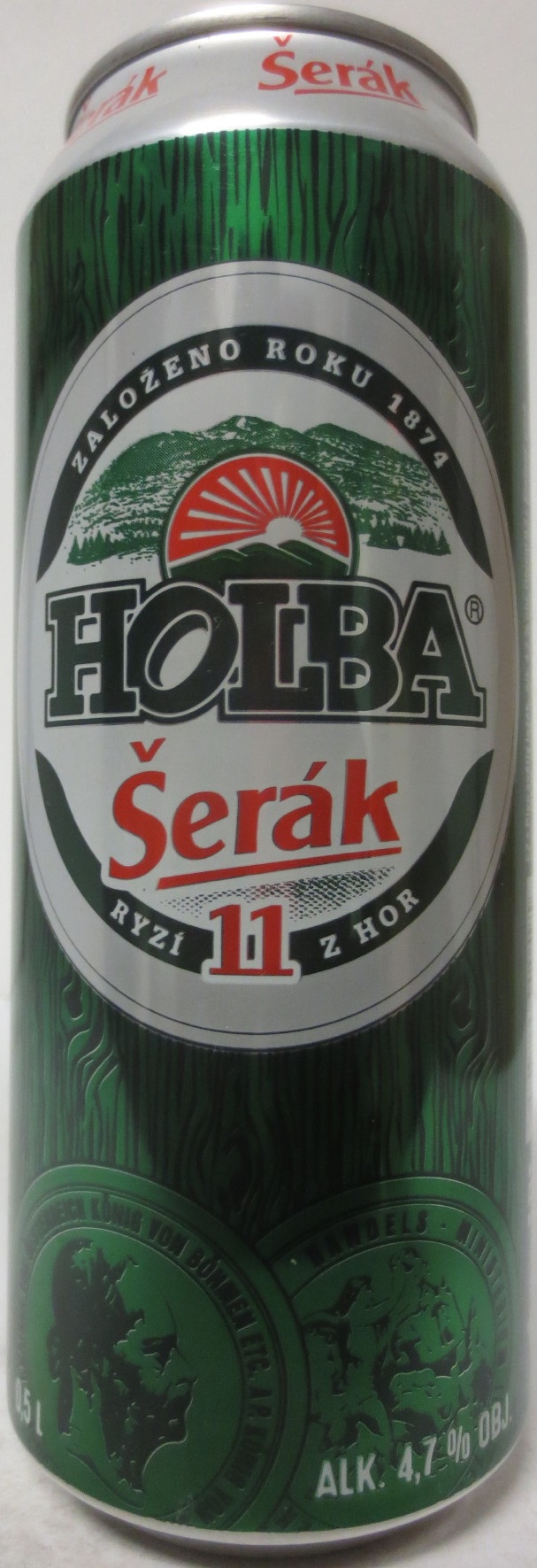 HOLBA Šerák 11 (50CL) (B/O) č.2 