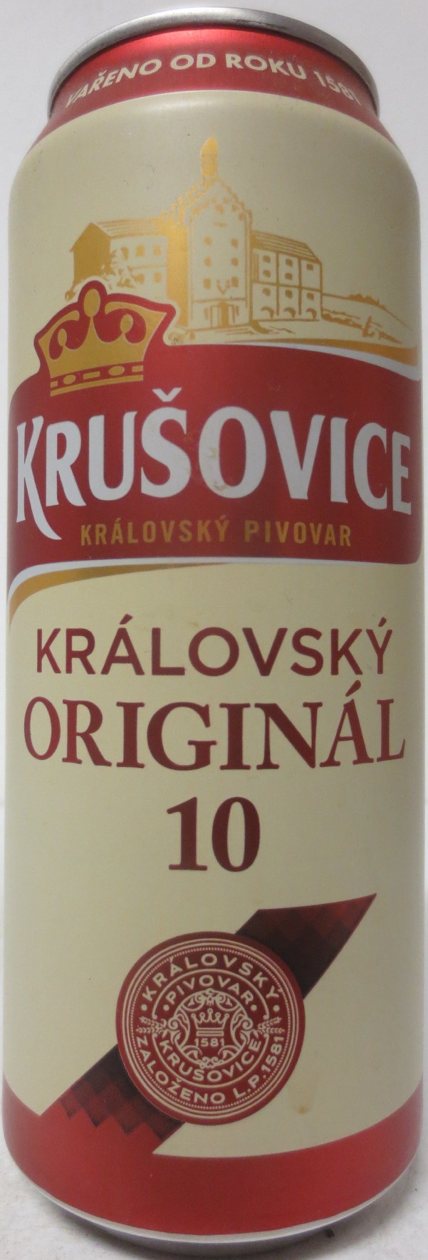KRUŠOVICE KRÁLOVSKÝ ORIGINÁL 10 (50cl) (B/O) č.2 