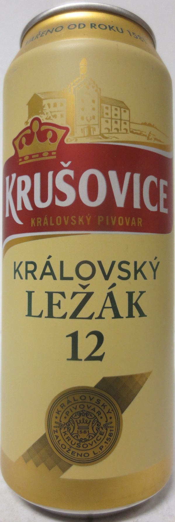 KRUŠOVICE KRÁLOVSKÝ PIVOVAR KRÁLOVSKÝ LEŽÁK 12 (50cl) (B/O) č.2 