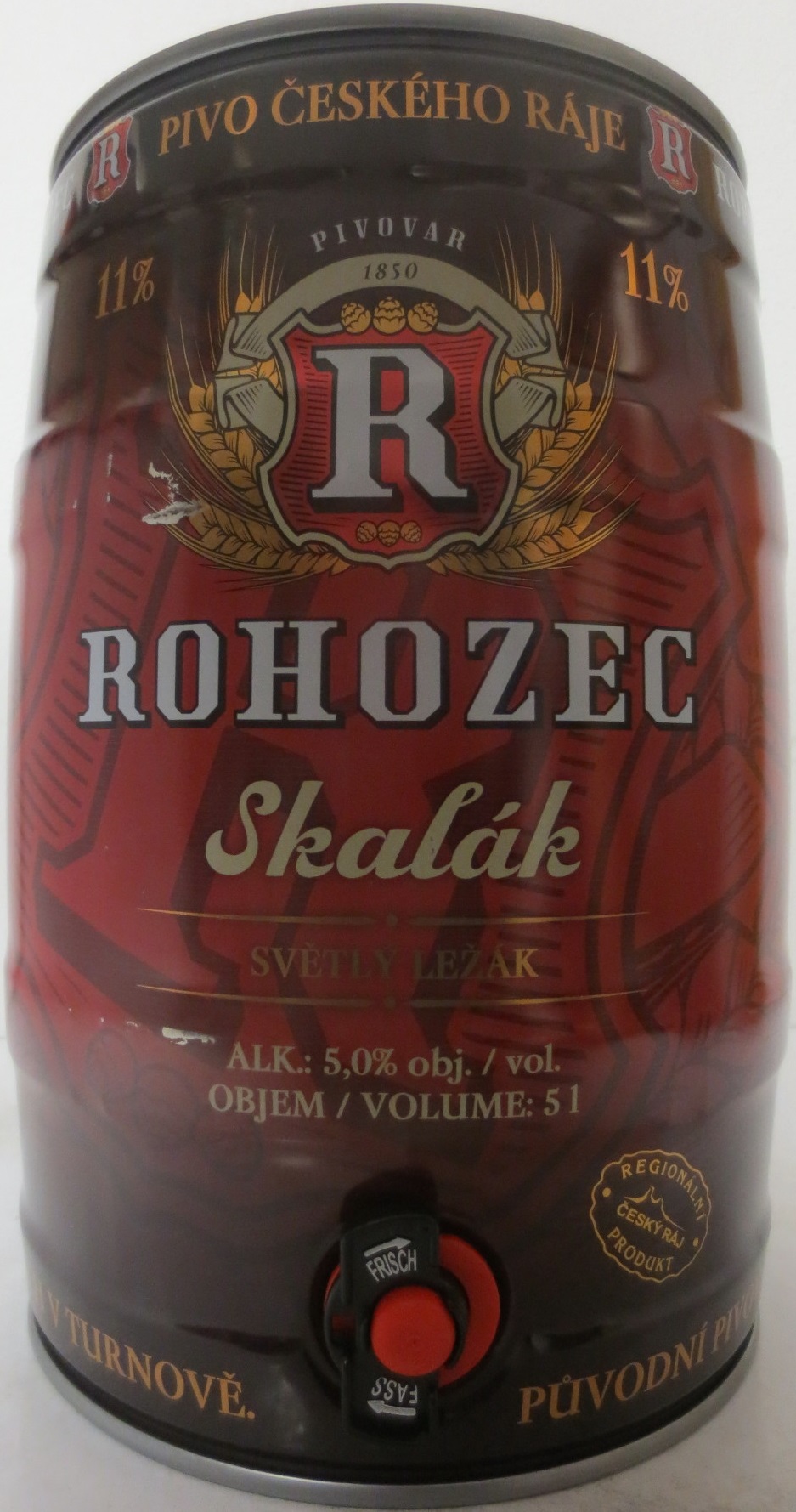 ROHOZEC Skalák SVĚTLÝ LEŽÁK (5L) č.2