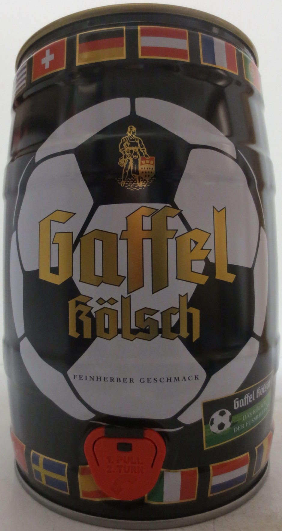 Gaffel kölsch FOOTBALL (5L) Nr.1