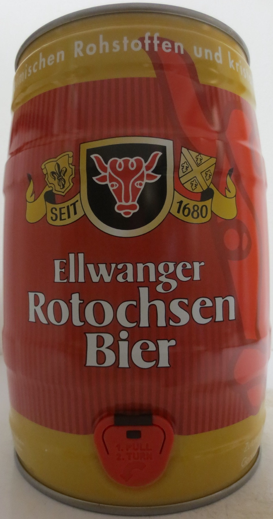 Ellwanger Rotochsen Bier (5L) Nr.1 