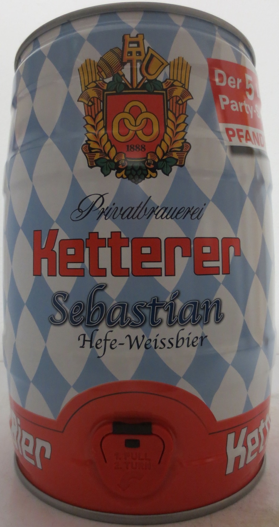 Ketterer Sebastian Hefe-Weissbier (5L) Nr.1 