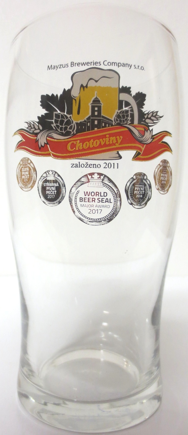 Mayzus Breweries Company s.r.o. Chotoviny založeno 2011 (0,5L)