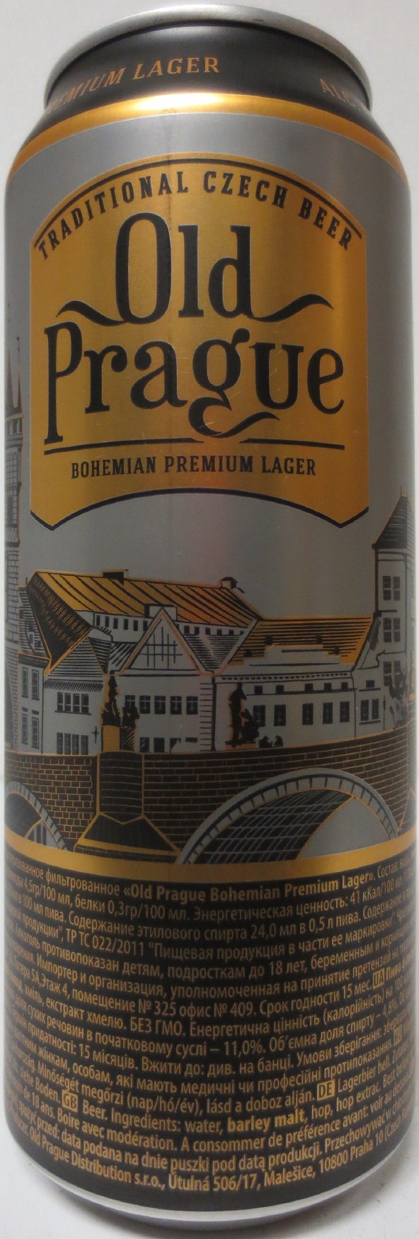 Old Prague BOHEMIAN PREMIUM LAGER (50cl) (B/O) č.2