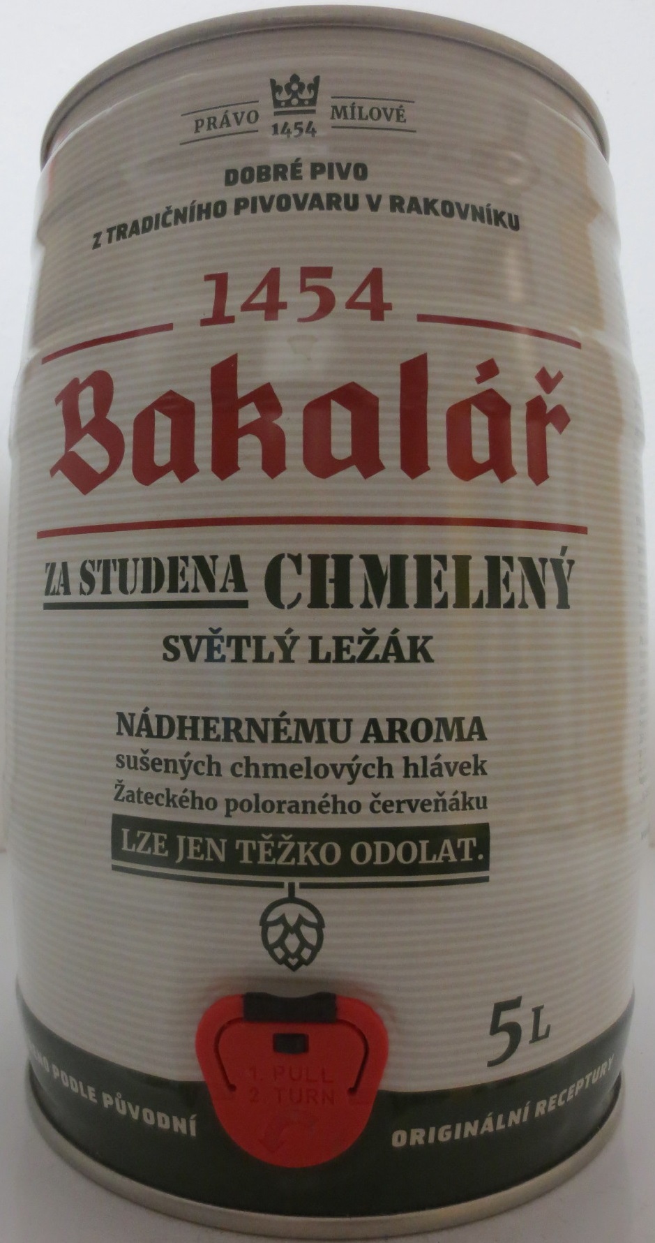 Bakalář ZA STUDENA CHMLENÝ SVĚTLÝ LEŽÁK (5L) č.2 