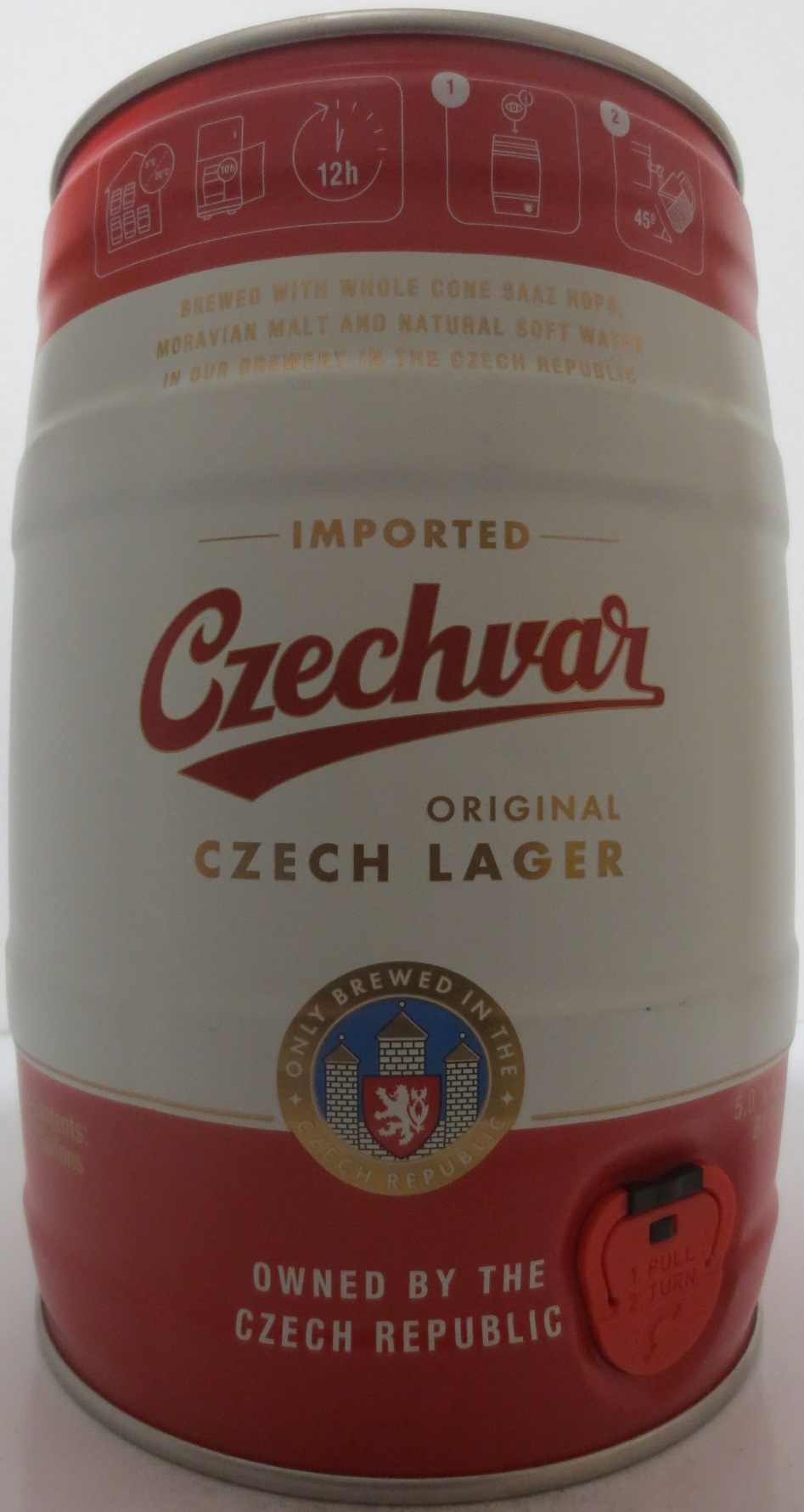 Czechvar ORIGINAL CZECH LAGER IMPORTED (5L) č.1 